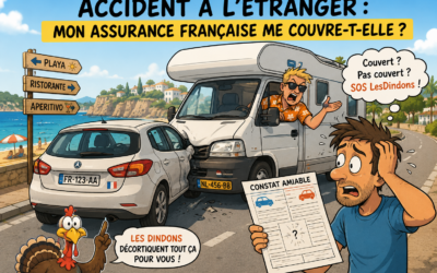 Accident de voiture à l’étranger : mon assurance française me couvre-t-elle ?