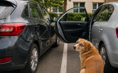 Mon voisin a ouvert sa portière et a abimé ma voiture : qui paie ?